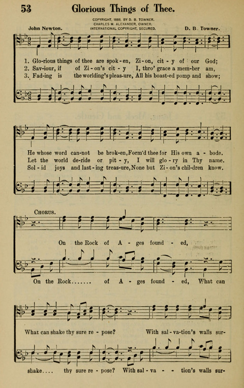 Rodeheaver Collection for Male Voices: One hundred and sixty Quartets and Choruses for men page 50