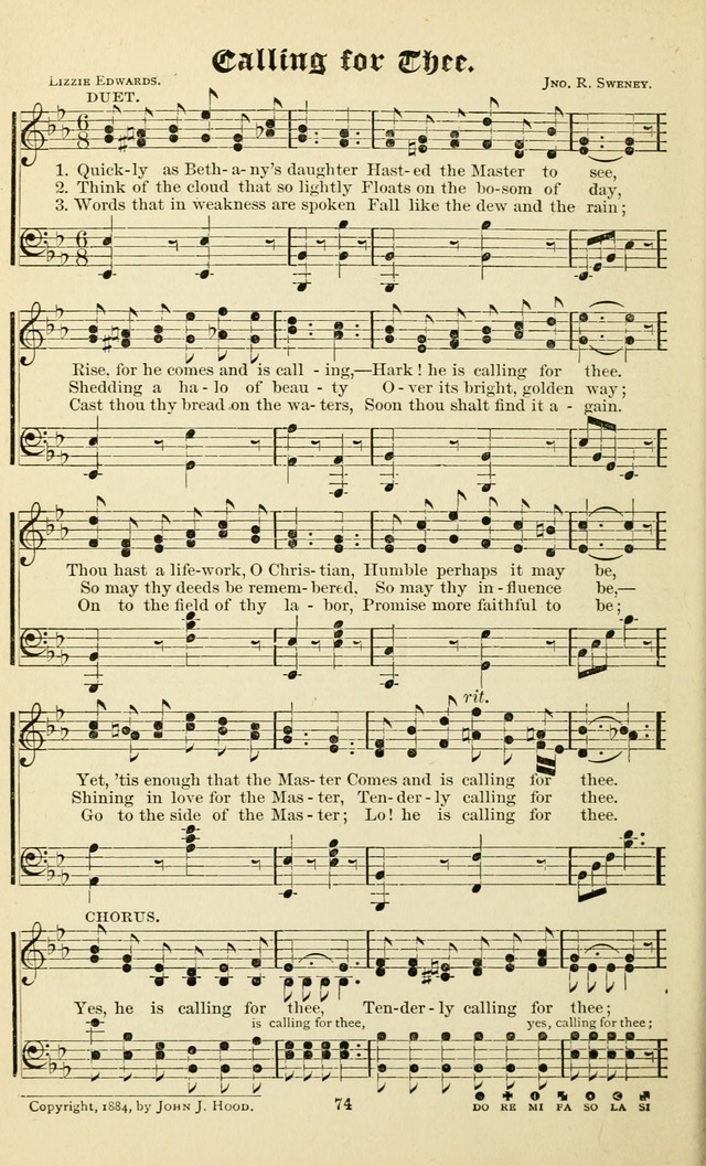 The Royal Fountain No. 4: sacred songs and hymns for use in Sabbath-school or prayer meeting page 80