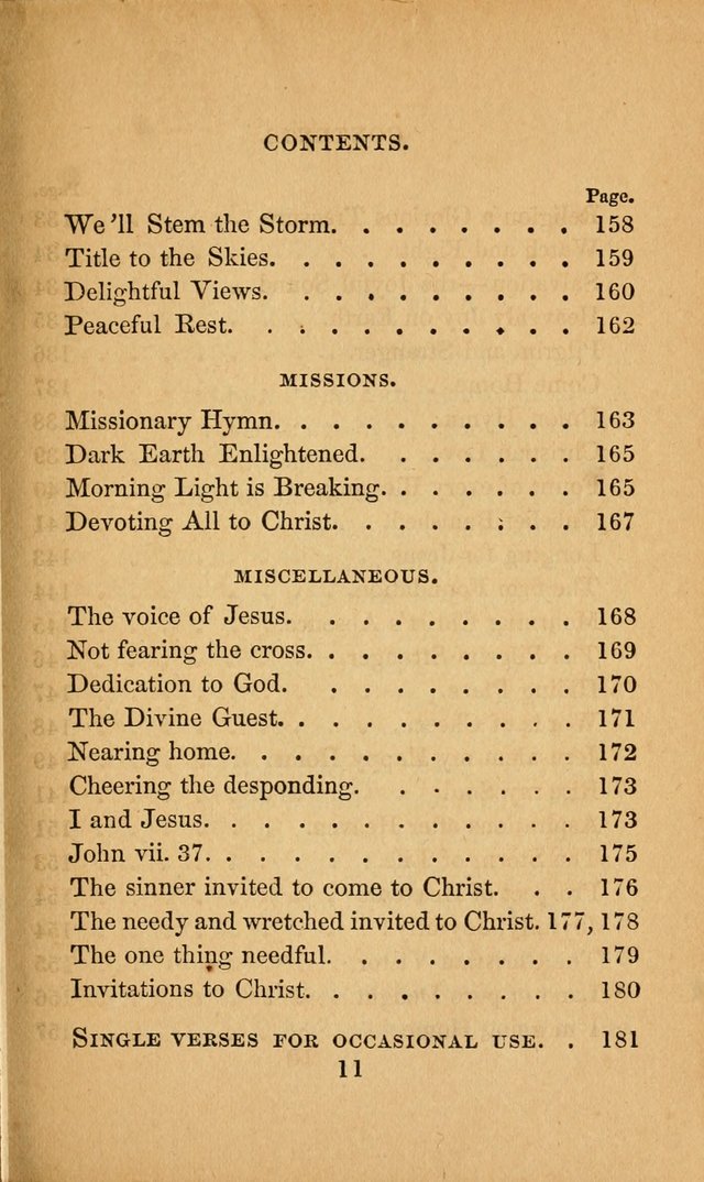 Revival Gems: a collection of spirit-stirring hymns. Specially adapted to revivals page 11
