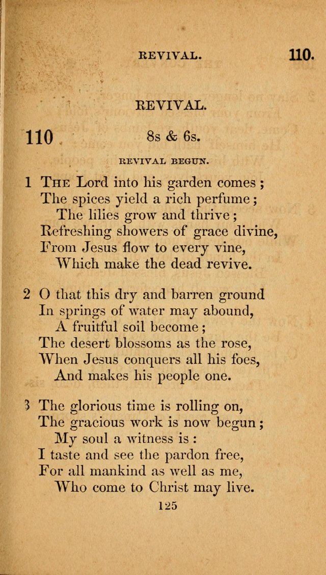 Revival Gems: a collection of spirit-stirring hymns. Specially adapted to revivals page 125