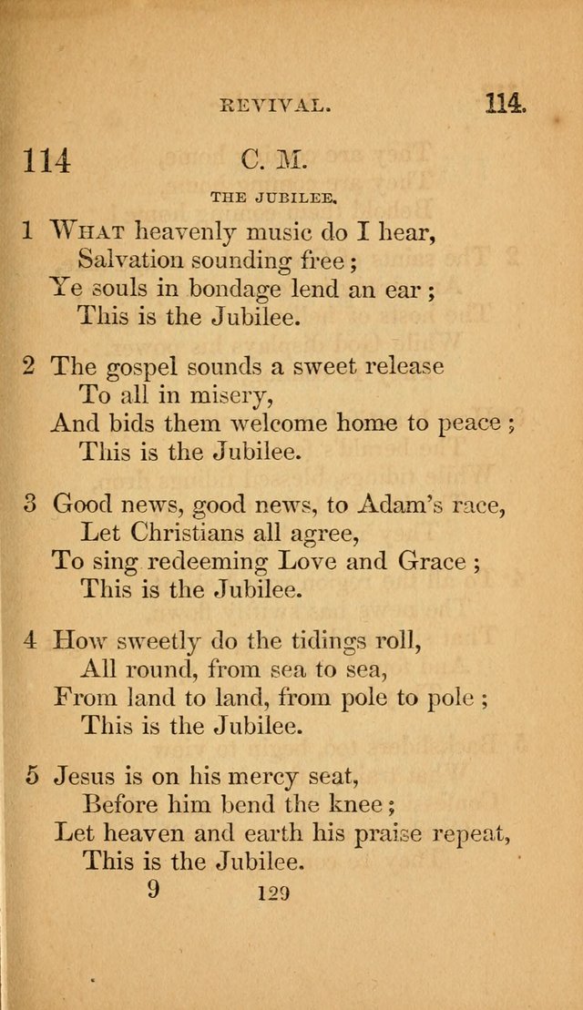 Revival Gems: a collection of spirit-stirring hymns. Specially adapted to revivals page 129