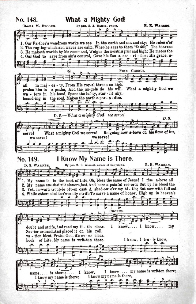 Reformation Glory: a new and inspiring collection of gospel hymns for evangelistic services page 136
