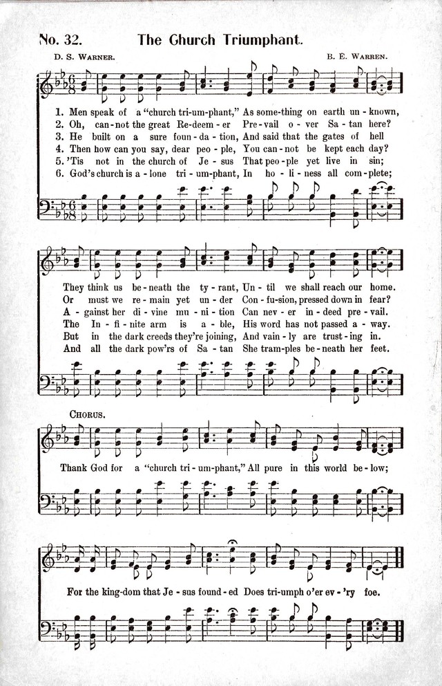 Reformation Glory: a new and inspiring collection of gospel hymns for evangelistic services page 32