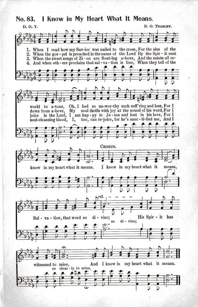 Reformation Glory: a new and inspiring collection of gospel hymns for evangelistic services page 83