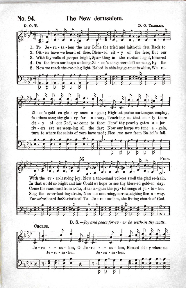 Reformation Glory: a new and inspiring collection of gospel hymns for evangelistic services page 94
