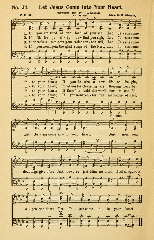 Revival Gems (with supplement Pearls of Song) page 34