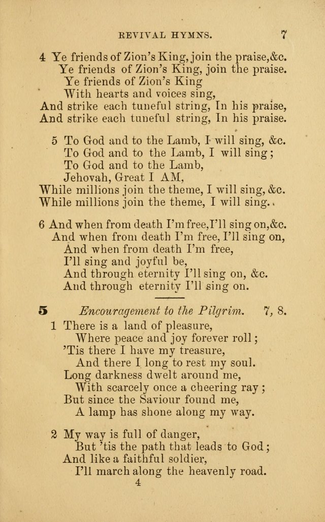 Revival Hymns page 6