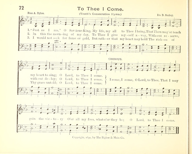 Royal Hymnal: for the Sunday School page 69