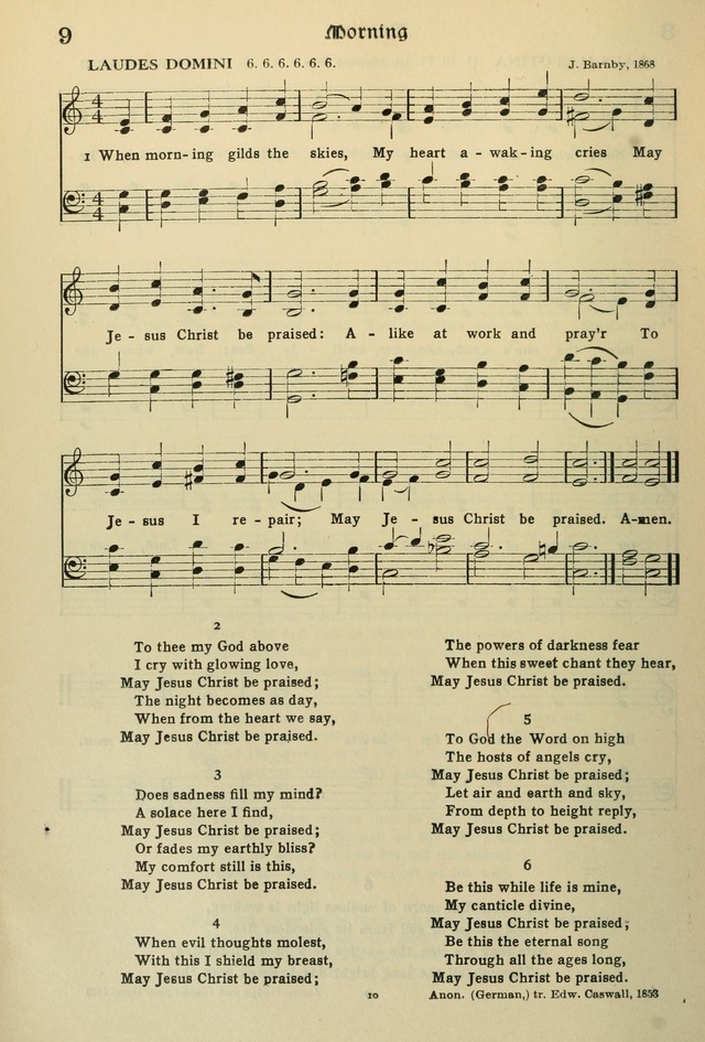 The Riverdale Hymn Book page 11