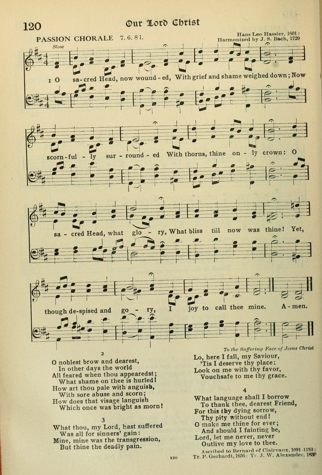 The Riverdale Hymn Book page 121