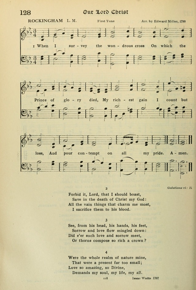 The Riverdale Hymn Book page 129