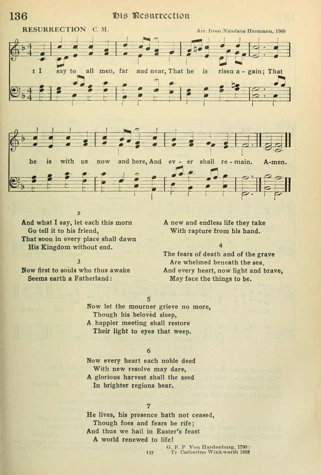 The Riverdale Hymn Book page 138