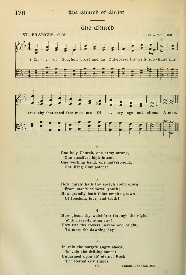 The Riverdale Hymn Book page 181