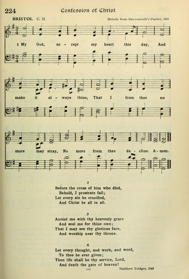 The Riverdale Hymn Book page 228