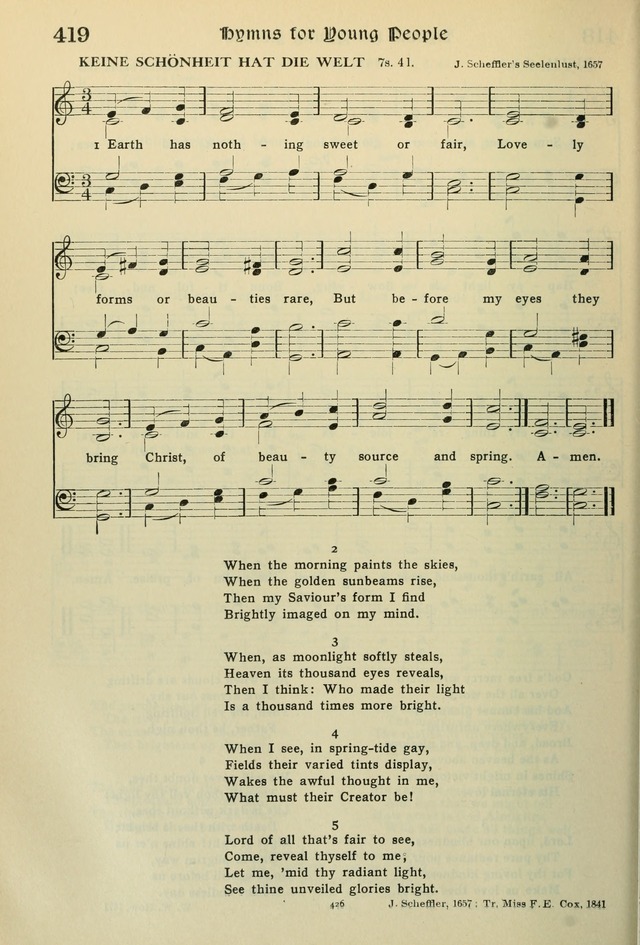 The Riverdale Hymn Book page 427