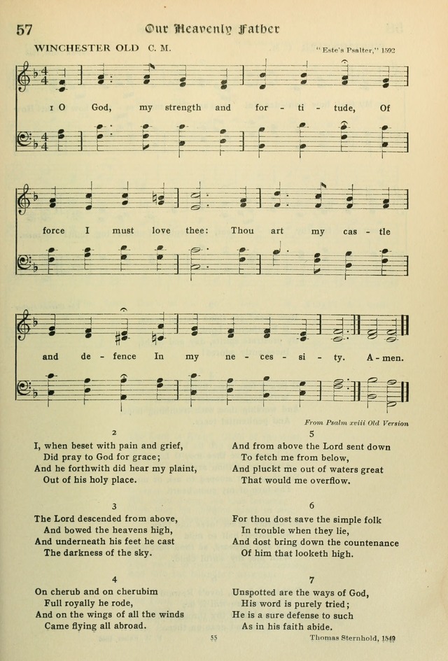 The Riverdale Hymn Book page 56
