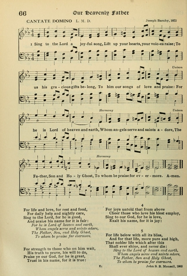 The Riverdale Hymn Book page 65