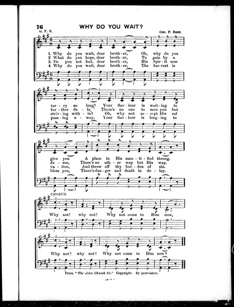 Revival Hymns: Selected and Arranged page 79