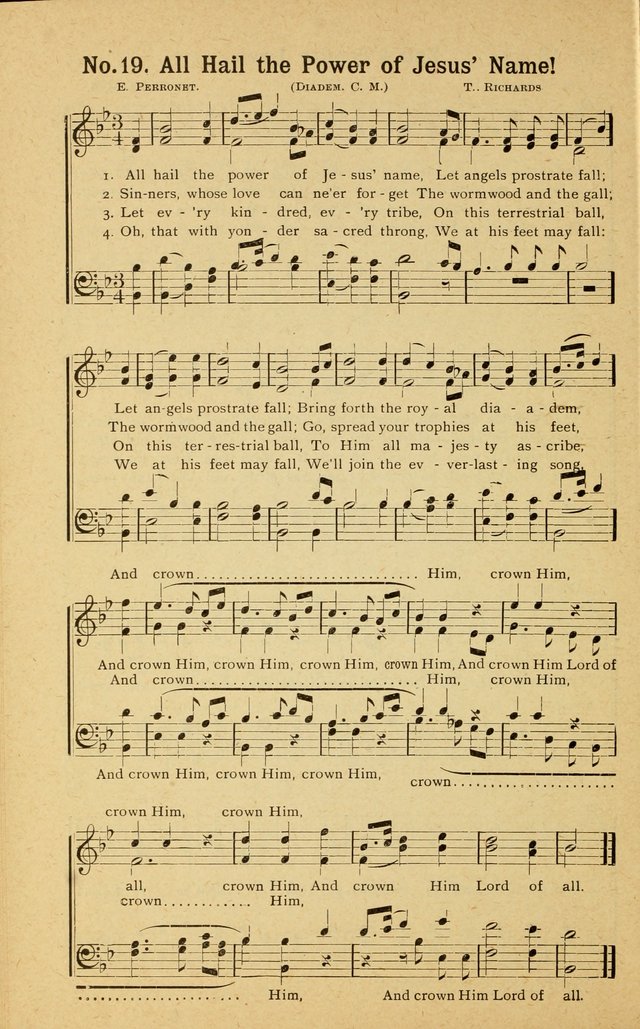 Revival Melodies: containing the popular Welsh tunes used in the great revivail in Wales; also a choice selection of gospel songs specially adapted for evangelistic and devotional meetings  page 18