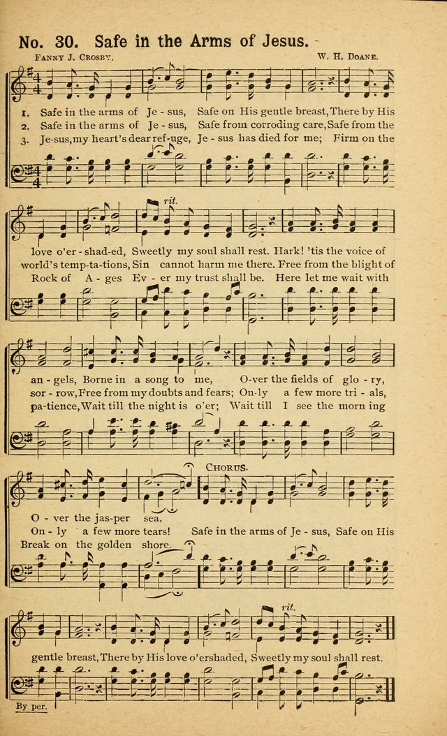 Revival Melodies: containing the popular Welsh tunes used in the great revivail in Wales; also a choice selection of gospel songs specially adapted for evangelistic and devotional meetings  page 29