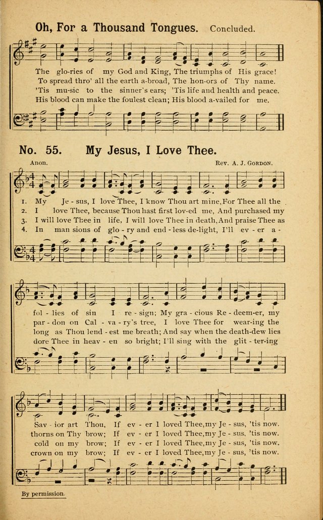 Revival Melodies: containing the popular Welsh tunes used in the great revivail in Wales; also a choice selection of gospel songs specially adapted for evangelistic and devotional meetings  page 53