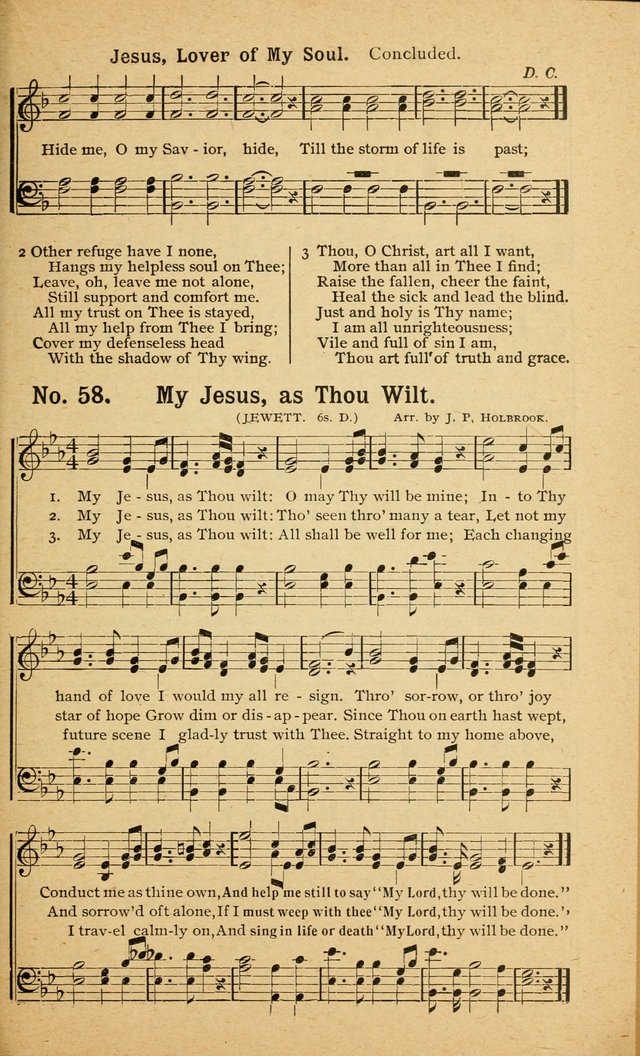 Revival Melodies: containing the popular Welsh tunes used in the great revivail in Wales; also a choice selection of gospel songs specially adapted for evangelistic and devotional meetings  page 55