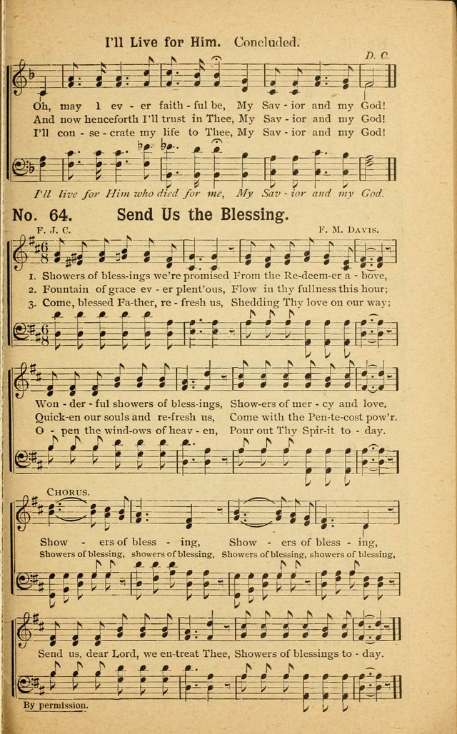 Revival Melodies: containing the popular Welsh tunes used in the great revivail in Wales; also a choice selection of gospel songs specially adapted for evangelistic and devotional meetings  page 59