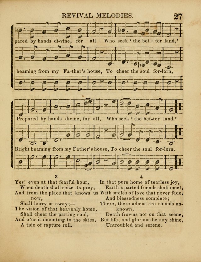 Revival Melodies, or Songs of Zion. page 27