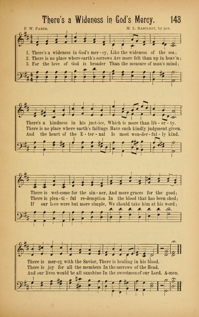 Royal Praise for the Sunday School: a collection of new and selected gospel songs. With a clear and concise course of instruction in the elements of music page 142