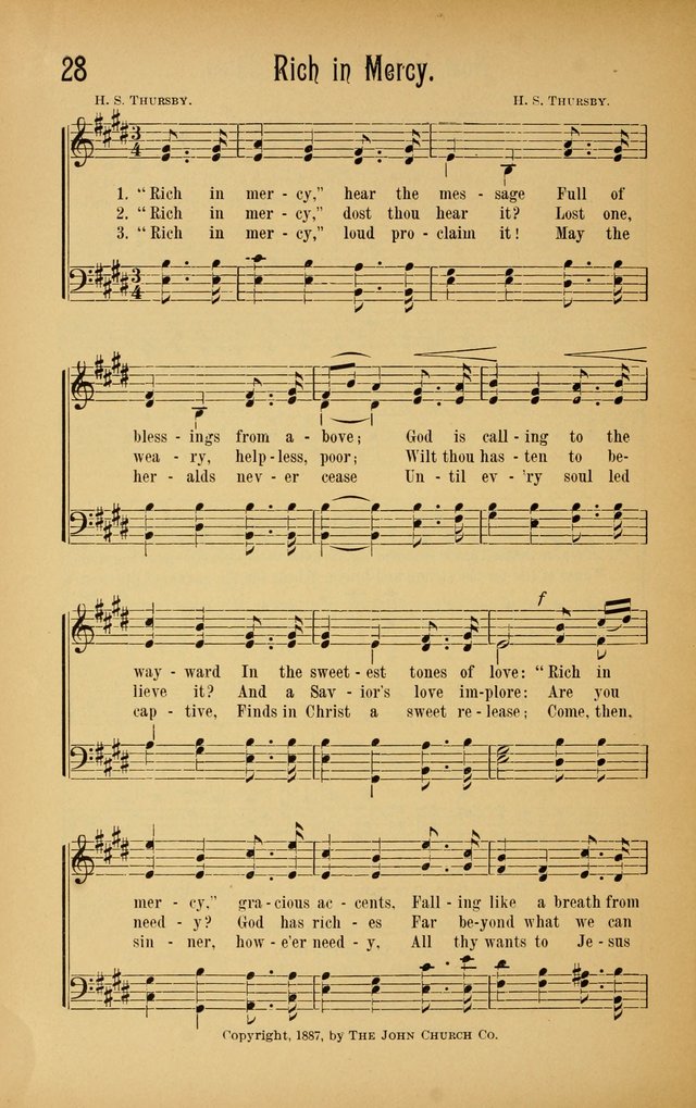 Royal Praise for the Sunday School: a collection of new and selected gospel songs. With a clear and concise course of instruction in the elements of music page 27