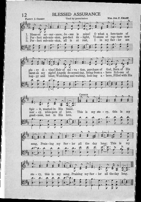 Reformed Press Hymnal: an all around hymn book which will meet the requirements of every meeting where Christians gather for praise page 11