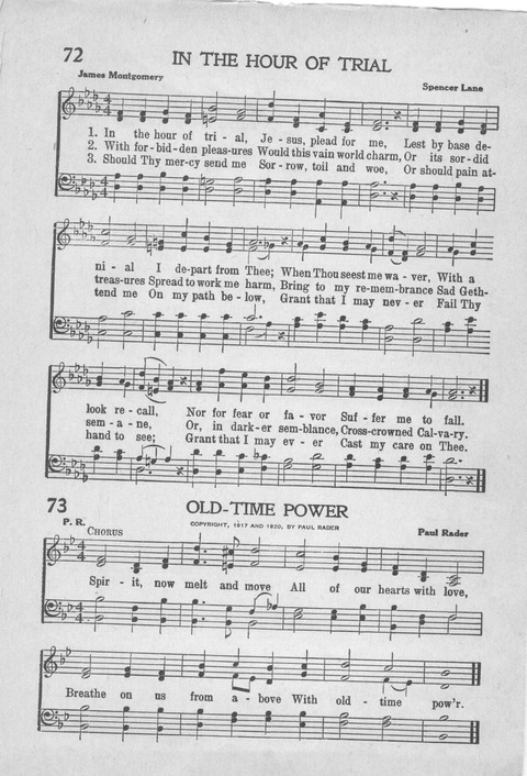 Reformed Press Hymnal: an all around hymn book which will meet the requirements of every meeting where Christians gather for praise page 62