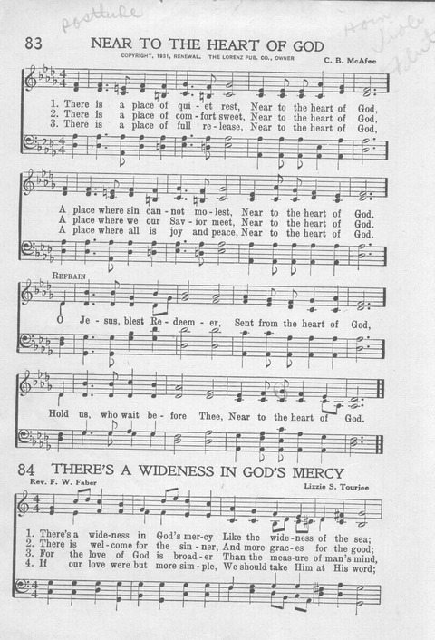 Reformed Press Hymnal: an all around hymn book which will meet the requirements of every meeting where Christians gather for praise page 69