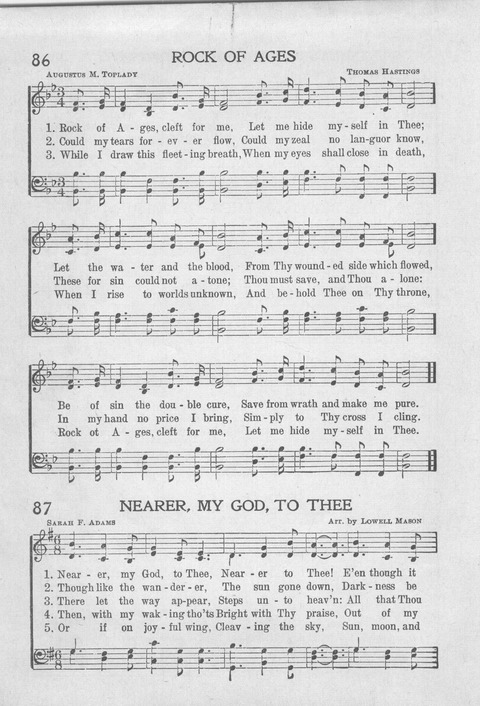 Reformed Press Hymnal: an all around hymn book which will meet the requirements of every meeting where Christians gather for praise page 71