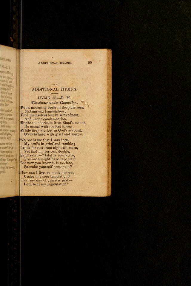 The Religious Songster: being a choice selection of hymns, adapted to the public and private devotions of Christians of all denominations: suitable to be used at missionary, temperance . . . page 101