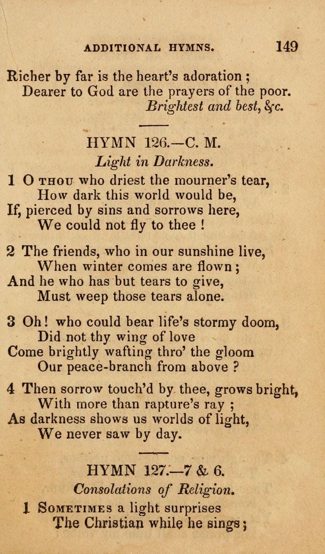 The Religious Songster: being a choice selection of hymns, adapted to the public and private devotions of Christians of all denominations: suitable to be used at missionary, temperance . . . page 153