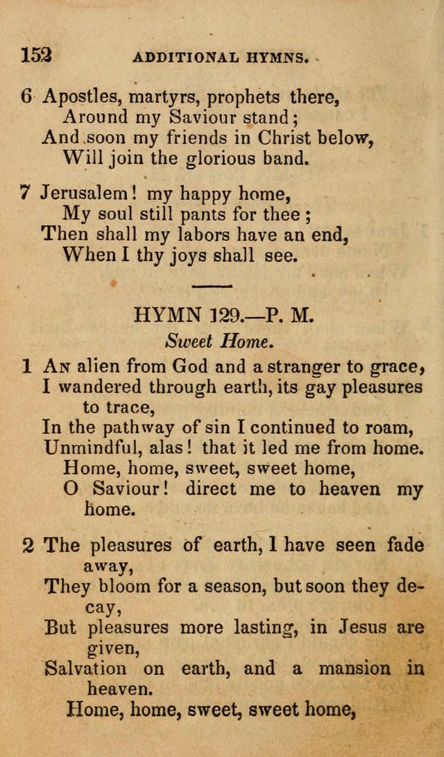 The Religious Songster: being a choice selection of hymns, adapted to the public and private devotions of Christians of all denominations: suitable to be used at missionary, temperance . . . page 156