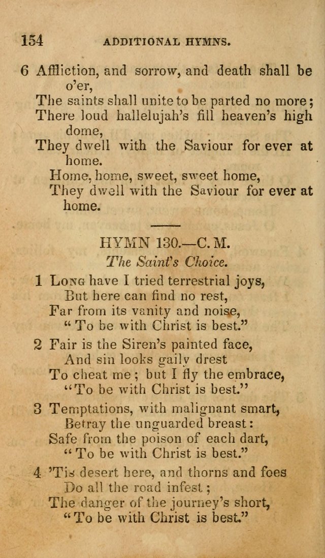 The Religious Songster: being a choice selection of hymns, adapted to the public and private devotions of Christians of all denominations: suitable to be used at missionary, temperance . . . page 158