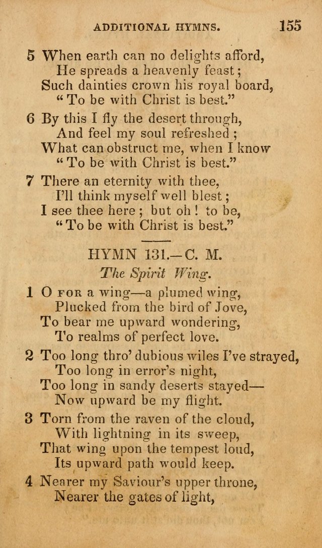 The Religious Songster: being a choice selection of hymns, adapted to the public and private devotions of Christians of all denominations: suitable to be used at missionary, temperance . . . page 159