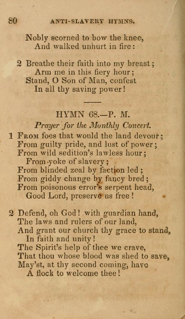 The Religious Songster: being a choice selection of hymns, adapted to the public and private devotions of Christians of all denominations: suitable to be used at missionary, temperance . . . page 82