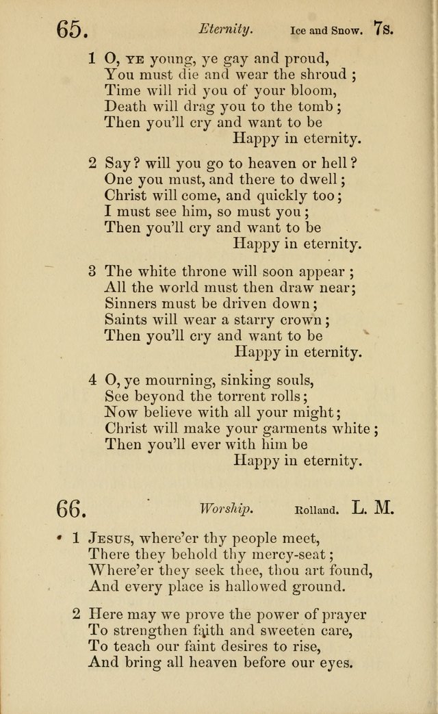 Revival Songs : a new collection of hymns and spiritual songs for closet and family worship, prayer, conference, revival and protracted meetings page 39