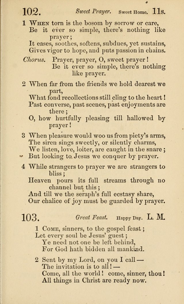 Revival Songs : a new collection of hymns and spiritual songs for closet and family worship, prayer, conference, revival and protracted meetings page 58