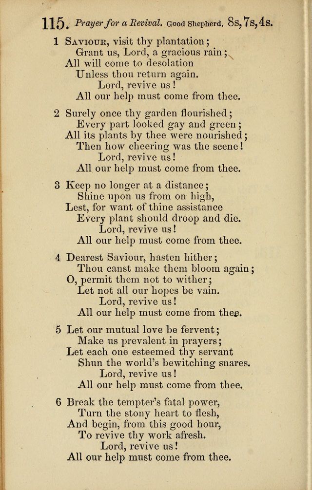 Revival Songs : a new collection of hymns and spiritual songs for closet and family worship, prayer, conference, revival and protracted meetings page 65