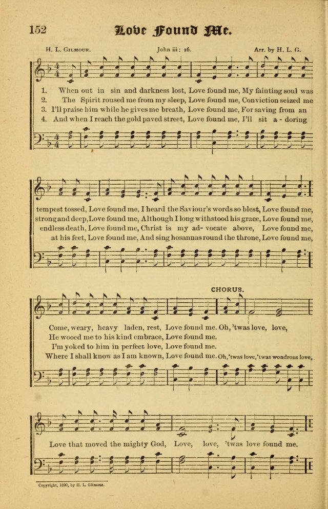 Radiant Songs: for use in meetings for Christian worship or work page 152