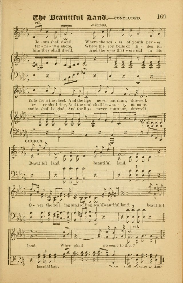 Radiant Songs: for use in meetings for Christian worship or work page 169