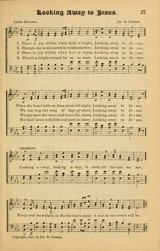 Radiant Songs: for use in meetings for Christian worship or work page 27