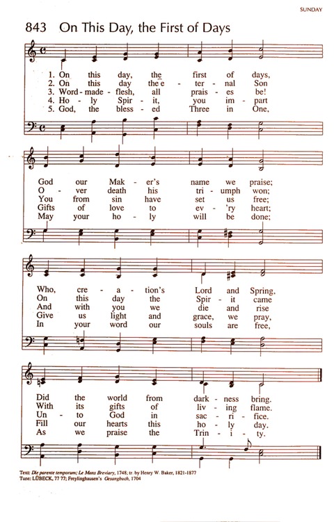 RitualSong: a hymnal and service book for Roman Catholics page 1161