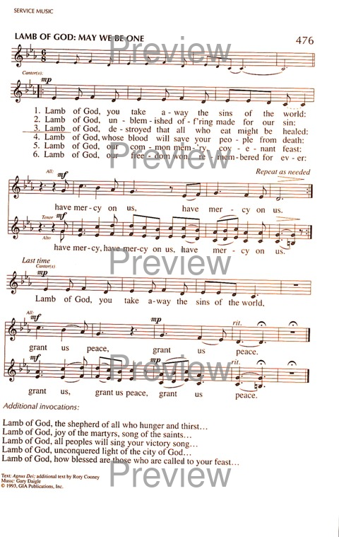 RitualSong: a hymnal and service book for Roman Catholics page 635