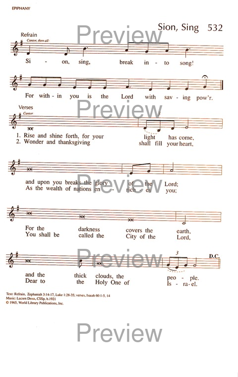 RitualSong: a hymnal and service book for Roman Catholics page 719