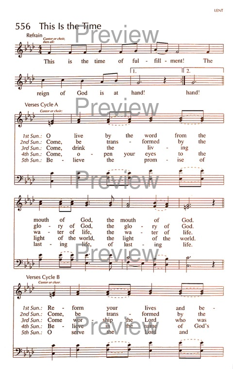 RitualSong: a hymnal and service book for Roman Catholics page 751